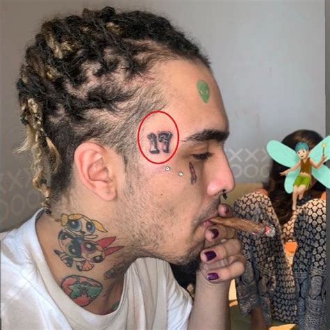 gucci tattoo lil pump